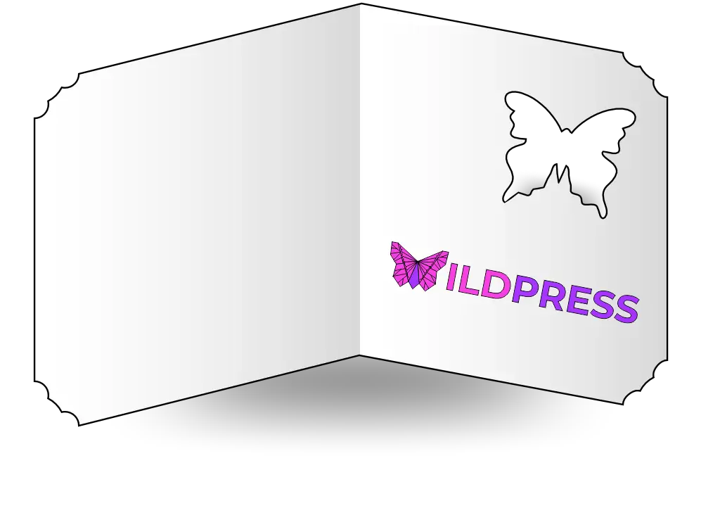 Открытки с вырубкой — особенная форма для особых слов